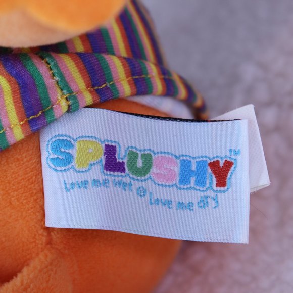 TEDDY Bear 11" SPLUSHY Splasher Plush Toy Love Me Wet Love Me Dry Bath Bed Beach - Picture 5 of 6